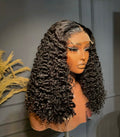 22 inches pixie curls 5x5 closure