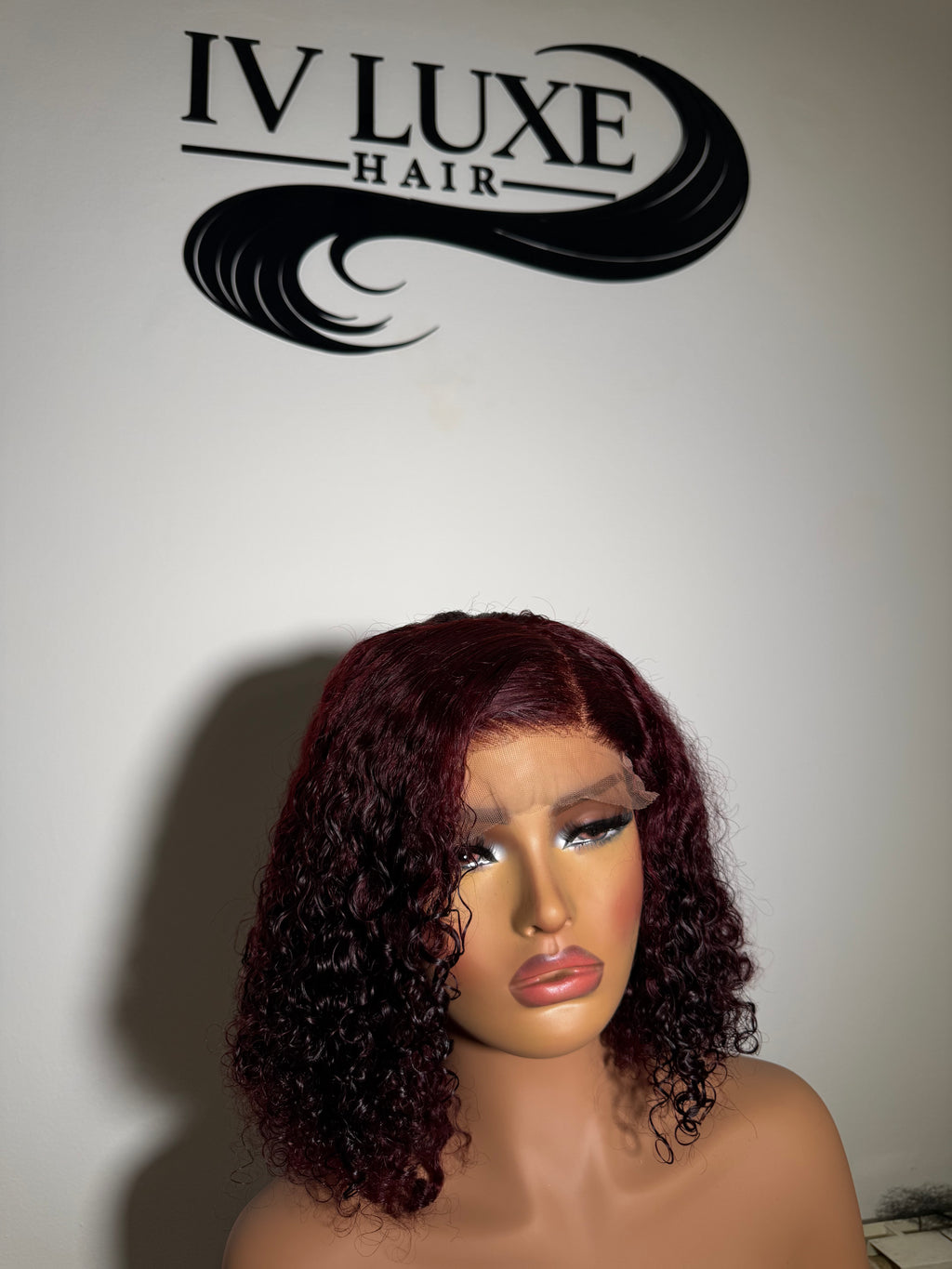 Burgundy pixie unit 14’’